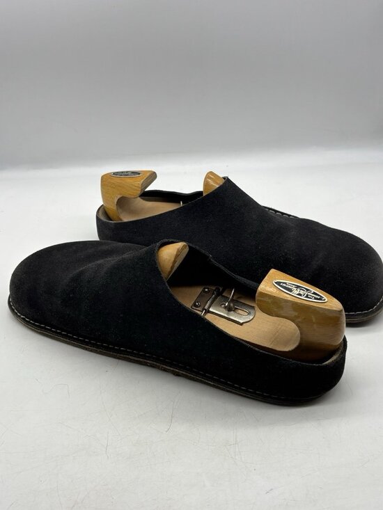 Birkenstock Zermatt Premium Suede Leather Clog Shoes Men\'s size 12 EU 45 Black main image 6